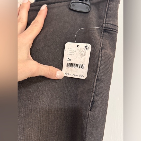 Free People Gummy Denim Penny Flare Jeans - Picture 6 of 9